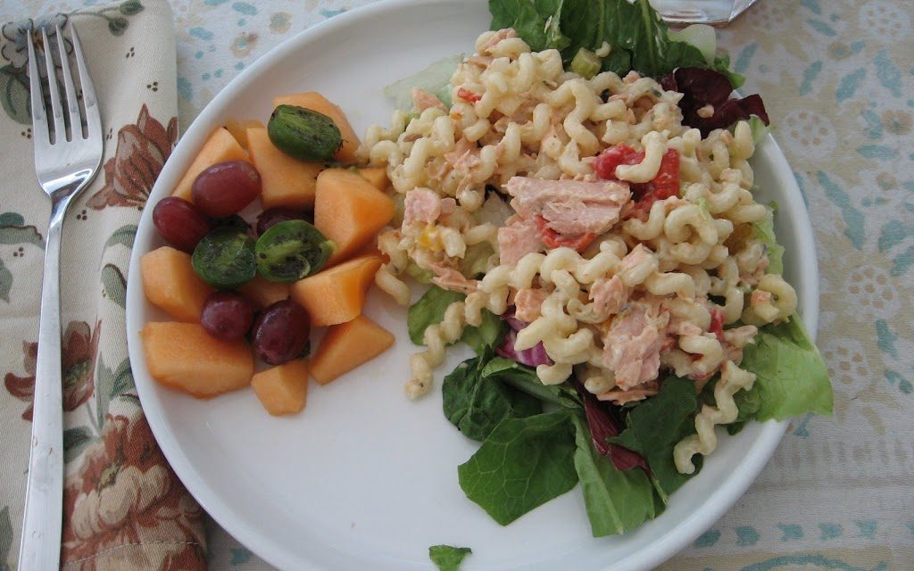 Salmon Pasta Salad