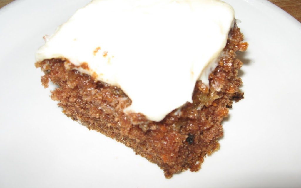 Akron’s Diamond Deli Carrot Cake with Cream Cheese Frosting