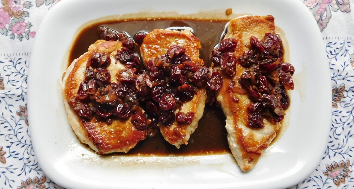 Cherry Balsamic Pork Chops/Medallions