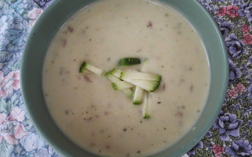 Vichyssoise with Zucchini