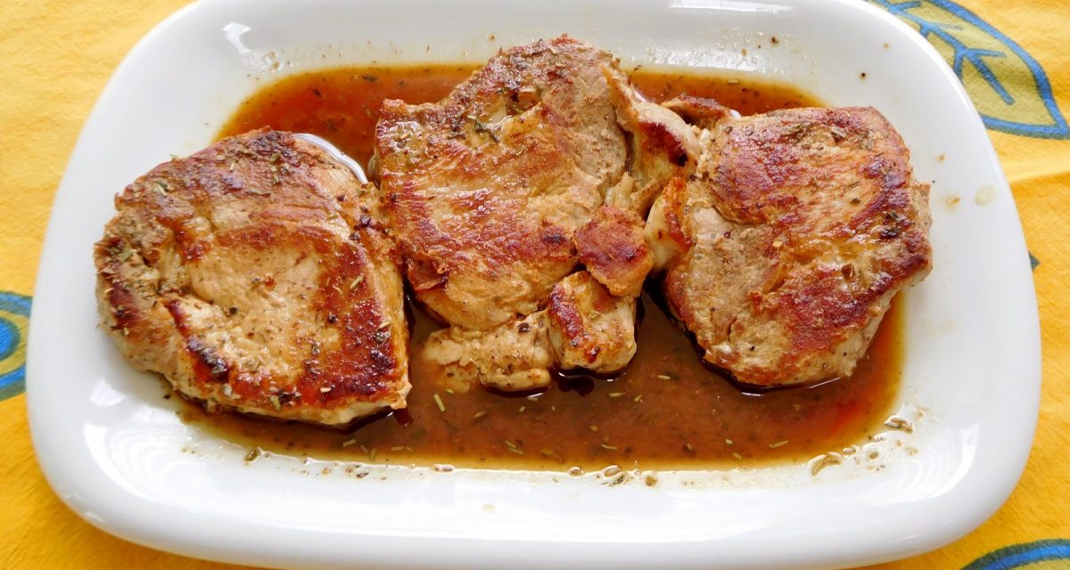 Pork Chops (or tenderloin) with Herbes de Provence