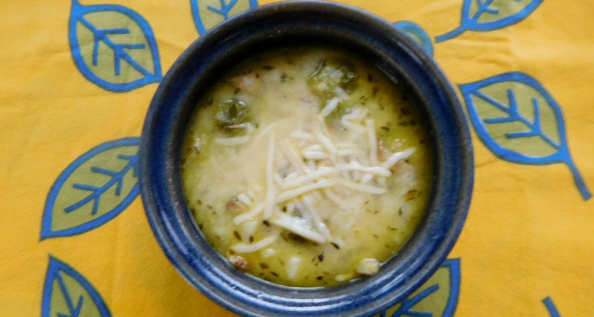 Creamy Brussels Sprouts Soup