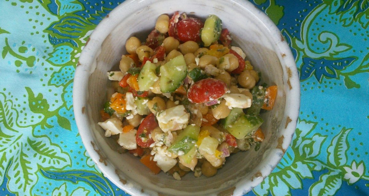 Greek Chickpea Salad